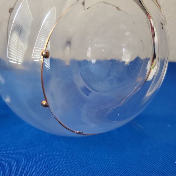 VTG Gold Dot Swirl Glass Decanter 2004 - Picture 8 of 8